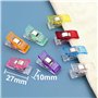 en Plastique Couleurs Assorties