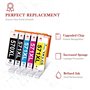 Toner Kingdom 20 Pack 570XL 571XL Cartouches d'encre Compatibles pour Canon PGI-570 CLI-571 XL pour Canon PIXMA MG5750 TS5050 MG