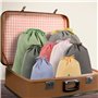 Sac à Cordon de Serrage, Pomeloone 8 Pièces Organiseurs de Bagage Sacs, Sac à Cordon Étanche Sac Linge Sale Enfant, Sac à Cordon