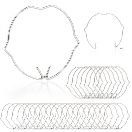 Roosea 30 Pièces Anneaux de fixation de Lampe pour Spot MR16 GU10 Led de 50 mm