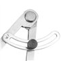 Compass,Akozon 200mm Compas en Acier au Carbone Professionnel Compass Pencil Grande Diviseur d'ailes en Cuir Outil Rotatif Sépar