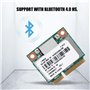 Fdit Carte WiFi Carte RéSeau sans Fil Atheros Ar9462 Ar5b22 Mini Pci-E 802.11n Carte RéSeau sans Fil Wi-FI Bluetooth 4.0 2.4 & 5