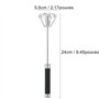 Batteur à œufs Manuel en Acier Inoxydable