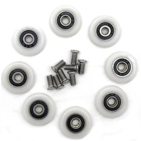 8 galets de porte de douche de (23mmM5screw)