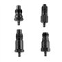 DAYUAN 17 pièces Testeur de compression pour moteurs diesel 0-70 bar, Auto Car Tractor Diesel Engine Testing Gauge Manometer Kit
