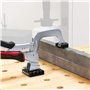 Milescraft 4007 Serre-joint d'établi de 15,2 cm – Pince de maintien robuste avec coussinet en caoutchouc non marquant pour une u