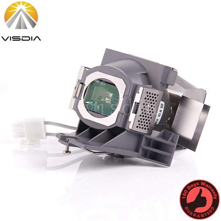 Visdia 5J.JEE05.001 Lampe de projecteur de rechange avec boîtier pour projecteurs BENQ W1110 W2000 HT2050 HT2050 HT3050 HT2150ST