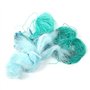 Duokon 50m Longueur 1.5m Hauteur Trois Couches Filet de Poche Lourd avec Flotteur Accessoires de Poche Vier Net(3 Finger)