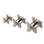 Qiterr 【?â????】 3pcs/Set Support de Mouvement de Montre, Mouvement de Montre en métal Support de Base Fixe Accessoires d'horloge