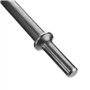 Broco Burineur Pneumatique, 3pcs Air Marteau-burineur Ensemble supplémentaire tige longue ronde pneumatique Marteau Set Bit