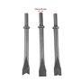 Broco Burineur Pneumatique, 3pcs Air Marteau-burineur Ensemble supplémentaire tige longue ronde pneumatique Marteau Set Bit