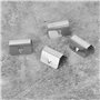 Broco Clips Pour Deflecteur D'Air,La pluie Wind Universal Car Déflecteur Canal de fixation en acier inoxydable clips de fixation