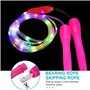 Oyria Corde à Sauter Brillante pour Enfants, Corde à Sauter Lumineuse à LED Longueur réglable et Trois Modes d'éclairage Corde à