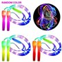 Oyria Corde à Sauter Brillante pour Enfants, Corde à Sauter Lumineuse à LED Longueur réglable et Trois Modes d'éclairage Corde à