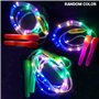 Oyria Corde à Sauter Brillante pour Enfants, Corde à Sauter Lumineuse à LED Longueur réglable et Trois Modes d'éclairage Corde à