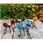 YiYa 4 pièces Décoration de Fourmis en métal Décoration Murale Fourmi Décoration de Jardin pour Fourmis Insectes Mignons et colo