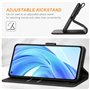 Ganbary Coque pour Xiaomi Mi 11 Lite 4G/5G/5G NE, [Housse en Cuir PU Premium] [Etui à Rabat] [Pochette de Portefeuille], Étui de