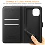 Ganbary Coque pour Xiaomi Mi 11 Lite 4G/5G/5G NE, [Housse en Cuir PU Premium] [Etui à Rabat] [Pochette de Portefeuille], Étui de