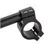 KSTE Guidon Séparé Clip, 1pair Universal 41mm Motorcycle CNC Poignée séparée Bar Clip réglable sur Guidon