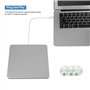 Type C Portable Graveur DVD Externe Silencieux Slot Combustion d'un Bouton en Charge du brûleur Extern