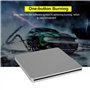 KSTE Lecteur DVD Externe, Type C Portable Graveur DVD Externe Silencieux Slot Combustion d'un Bouton en Charge du brûleur Extern
