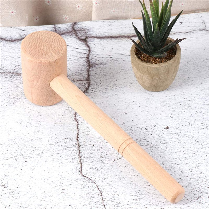 Image secondaire de UPKOCH Maillet En Bois Pour Crabe Et Homard