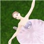 VOSAREA 3 Pcs Ballerine Statues Bureau Ornement en Plastique Danse Fille Artisanat Danseur Ballet Figurines pour La Décoration I