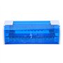 2x15 Bornier de Distribution d'Alimentation Boîte de Jonction Blocs de Jonction Monophasés à 2 Niveaux avec Rail Transparent