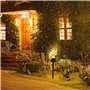 Wovatech Hibou solaire lumières jardin extérieur - lampe de pelouse hibou LED étanche - lumière créative de paysage de nuit pour
