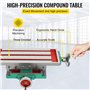 SucceBuy 450 x 170 mm Table Milling Machine Multifonctionnel Table de Travail de Fraisage Table pour Perçage et Fraisage Table d