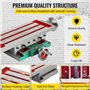 SucceBuy 450 x 170 mm Table Milling Machine Multifonctionnel Table de Travail de Fraisage Table pour Perçage et Fraisage Table d