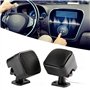 Gorgeri 2 pièces Haut-parleur audio de voiture,petite enceinte carrée fort audio musique tweeter haut-parleur 500 W