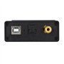 ASHATA Convertisseur Audio USB DAC, GV-023 Convertisseur Audio numérique vers analogique DAC Carte Son Audio USB pour 10/8.1/8/7