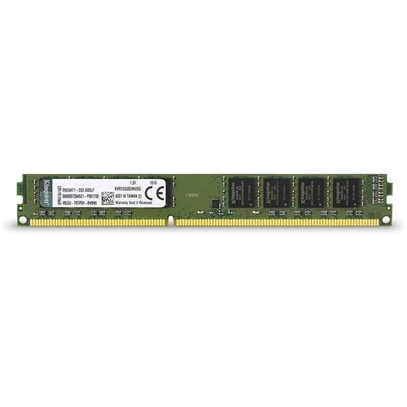 Kingston KVR1333D3N9/8G RAM 8Go 1333MHz DDR3 Non-ECC CL9 DIMM, 240-pin, 1.5V
