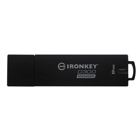 Kingston Technology IronKey D300 Lecteur USB Flash 64 Go USB Type-A 3.2 Gen 1 (3.1 Gen 1) Noir
