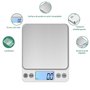 KUBEI Taille extra large Balance de alimentaire 5kg/0.1g Rechargeable par USB Numérique Balance de Cuisine，PréCision Balance Éle