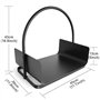 Amagabeli Panier à bûches 45 x 30 x 43cm Porte-bûches de cheminée panier bois de chauffage panier porte buche cheminee Support À