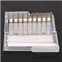 10pcs Fraise en Bout en Carbure Cémenté À Gravure Bits Sculpture Perceuse Outils Endated Mill 1-3mm