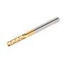 10pcs Fraise en Bout en Carbure Cémenté À Gravure Bits Sculpture Perceuse Outils Endated Mill 1-3mm