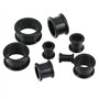 KBNIAN 16 PCS Écarteur d'Orielle en Silicone Souple Piercing Plug Tunnel Original Strech Élargisseur d’Oreille Tunnel Diamètre 6