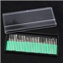 KBNIAN 90 PCS Fraises Diamantées 3mm Tige 120 Grains Meule Foret Meche Diamant de Gravure Sculpture Forme Percer Outil à Limer P