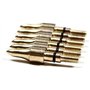Namvo 12pcs 100grn Vis Noire dans la Pratique Pointes de flèches, Pointes de Champ de Balle de tir à l'arc, Arbalètes de Petit g