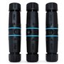 Nuzamas Lot de 3 connecteurs M23 étanches pour câble réseau RJ45 Adaptateur de signal extension réseau CAT6 IP68 Ethernet LAN RJ
