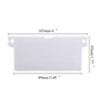 HO2NLE 10pcs Plaque de Lestage Store Californien Poids Lest Stores Verticaux Plaque Lestage Store Lamelle Verticale 89mm Pièce R