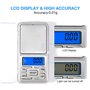 Brencco Balance de Precision 0.01g-500g, Petite Balance de Précision avec écran LCD rétroéclairé Mini Balance de Cuisine Precisi