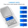 Brencco Balance de Precision 0.01g-500g, Petite Balance de Précision avec écran LCD rétroéclairé Mini Balance de Cuisine Precisi