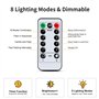 Guirlande Lumineuse Rideau, Rideau Lumineux 300 LED 3m*3m, 8 Modes d'Eclairage Dimmable, Etanche IP65 avec Minuterie et Télécomm