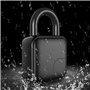 Cadenas d'Empreinte Digitale Intelligent Serrure de sécurité Électronique Anti-vol Étanche pour Sall
