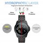 Diruite 4-Pièces Compatible avec Fossil Gen 5E Protection Écran,2.5D Arc Edges 9H Dureté en Verre Trempé pour Fossil Gen 5E 42mm