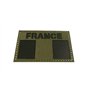 Patch infrarouge réfléchissant drapeau de la France pour moto biker tactique militaire brassard pour voyage sac à dos chapeaux v